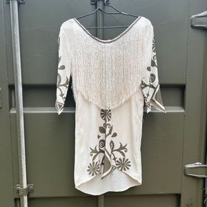 Wild horses boho fringe dress by Spell